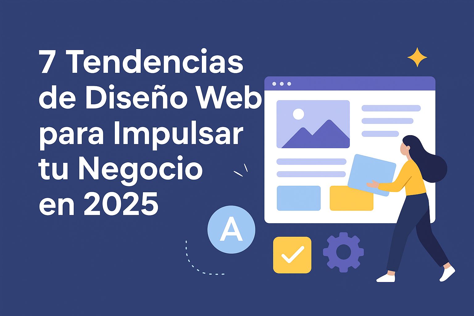 7 Tendencias de Diseño Web para Impulsar tu Negocio en 2025 - Creativo ...